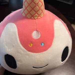 Tasty peach studios 15” vanilla berry nomwhal plush ice cream